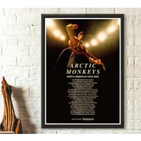 Arctic Monkeys North American Tour 2023 Poster, Arctic Monkeys Tour — Affiches et impressions