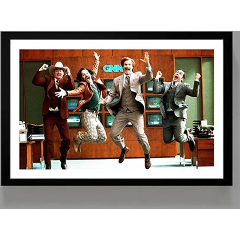 Anchorman Movie Poster Funny Movie Poster — Affiches et impressions