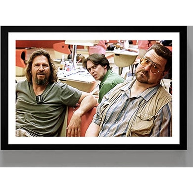 The Dude Big Lebowski Movie Poster — Posters & Prints