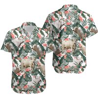 Cow Lovers Charolais Hawaiian Shirt