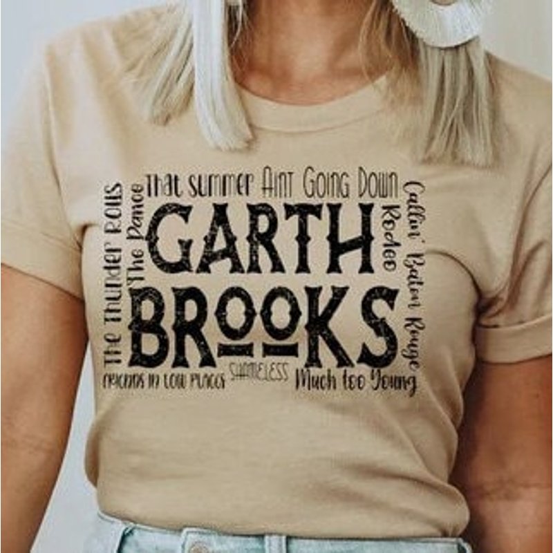 Garth Brooks Lyrics T-shirt