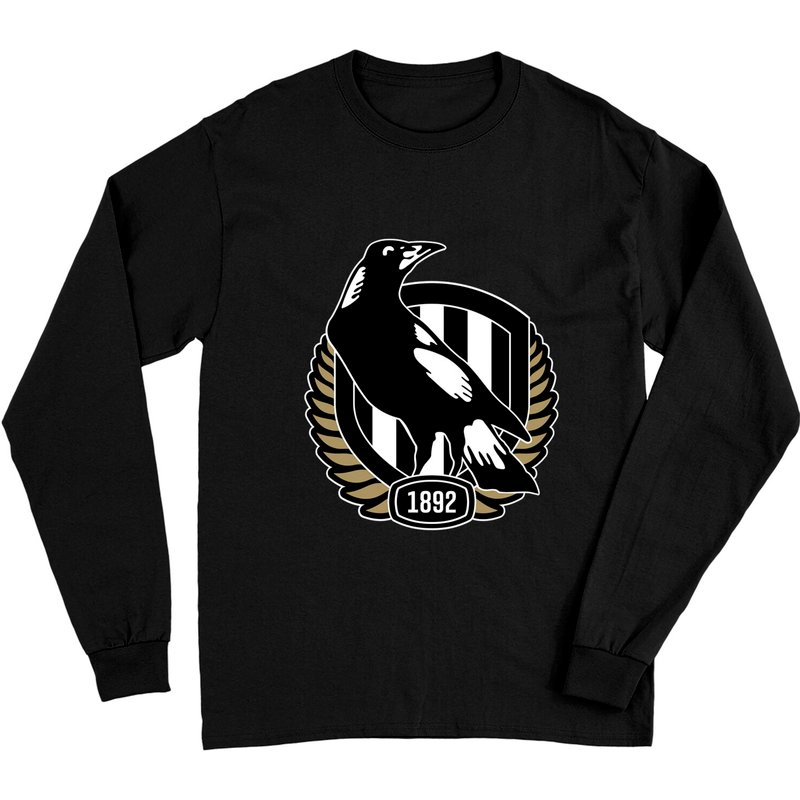 Floreat Pica Collingwood Forever Long Sleeves — T-shirts pour hommes