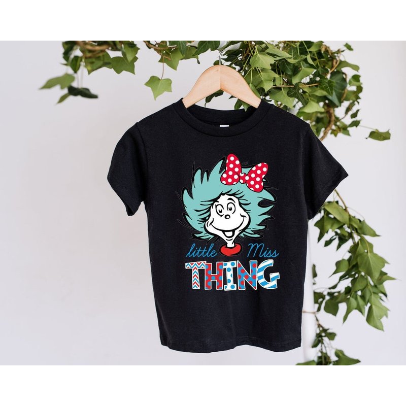 Miss Thing Girl Shirt, Little Miss Thing Shirt, Seuss Day Student Shirt