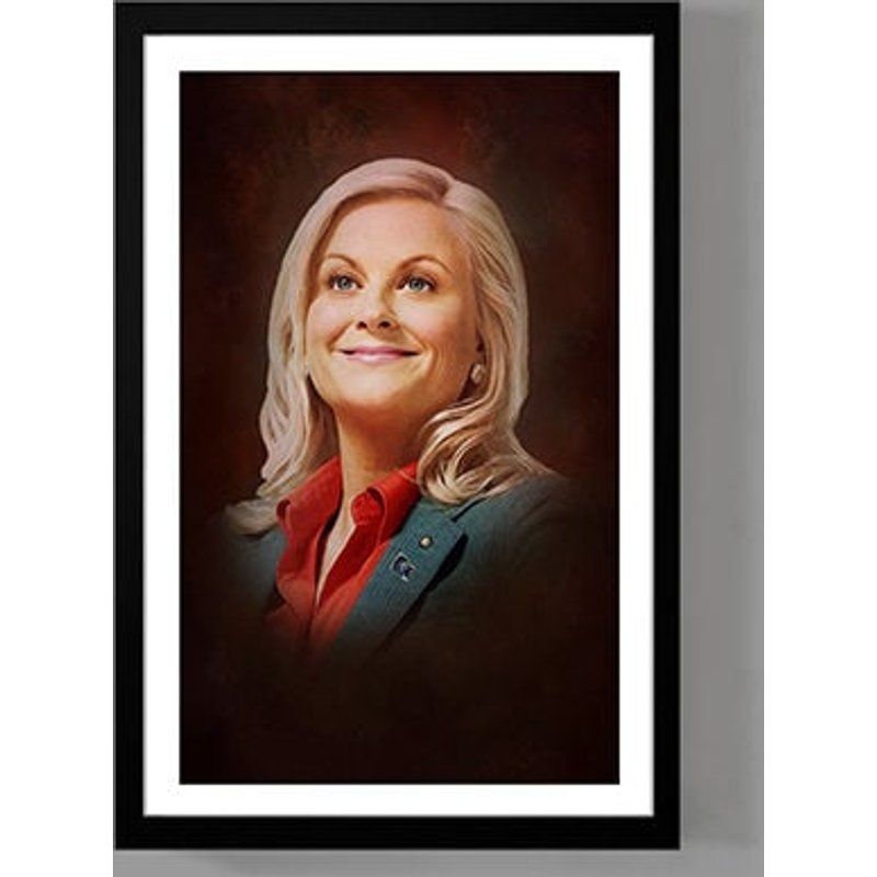 Leslie Knope Painting Parks And Recreation Poster — Posters & Prints