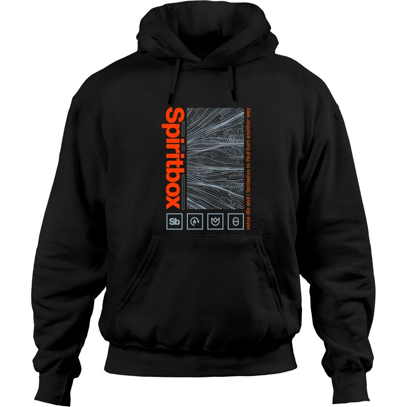 Spiritbox Genres Post Hoodies — Mens Hoodies