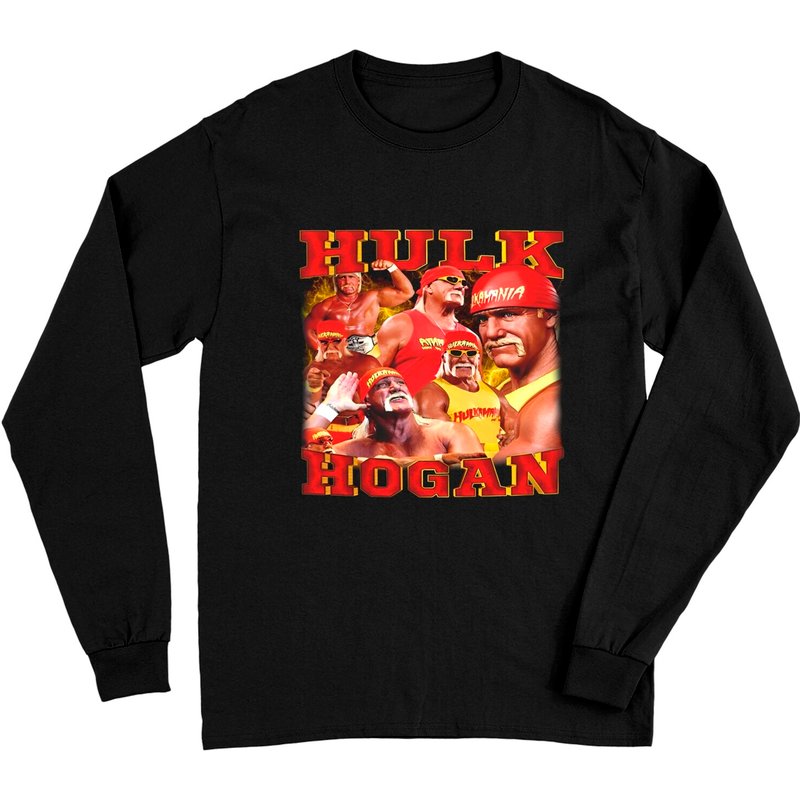 Hulk Hogann Vintage Long Sleeves, Hulk Hogans Vintage Long Sleeves — T-shirts pour hommes