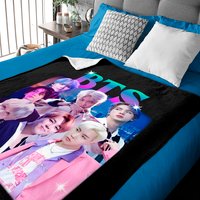 K-pop Band Baby Blankets - Bts Boys Group Art For Fans