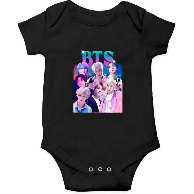 K-pop Band Onesies, Bts Boys Group Onesies, Bts Band Art Onesies For Fans — Bodys bébé