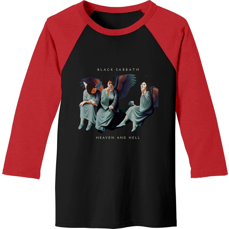 Black Sabbath Heaven & Hell Baseball Tees