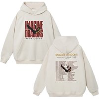 2023 Imagine Dragon Mercury World Tour Hoodie — Sweats à capuche pour hommes