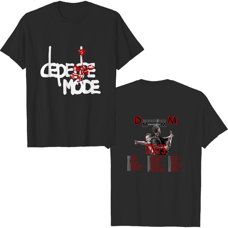 Depeche Mode Tour 2023 Shirt, 2023 Depeche Mode Memento Mori World Tour Shirt — T-shirts pour hommes