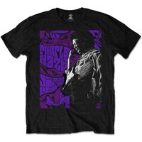 Jimi Hendrix Unisex Tee: Purple Haze — T-shirts pour hommes