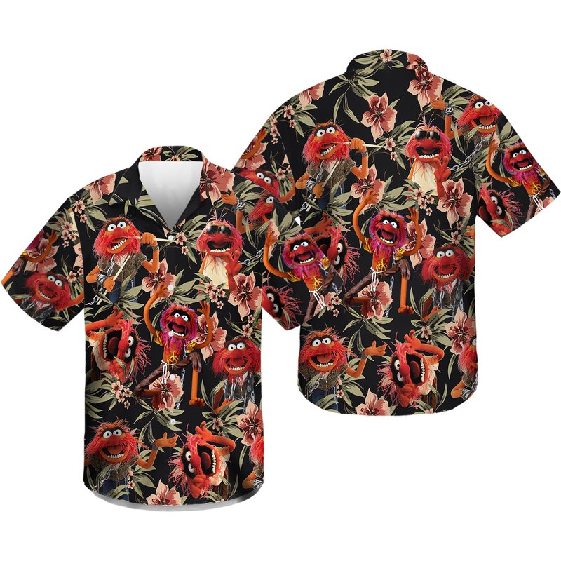 Animal Muppet Linen Shirt — Chemises décontractées pour hommes