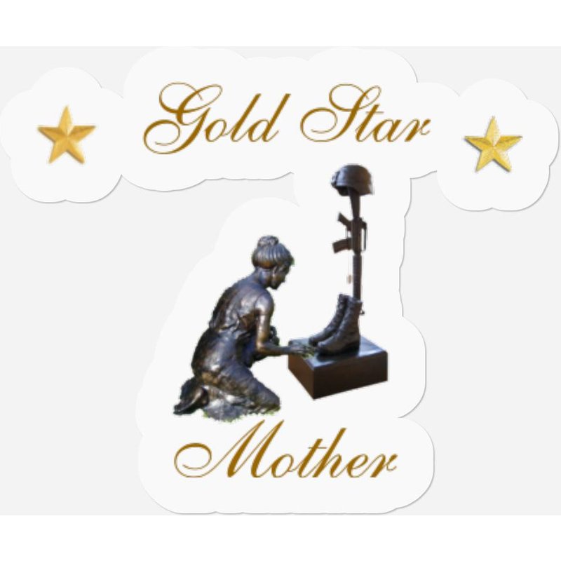 Gold Star Mother, Gold Star, Mother Stickers — Autocollants et stickers
