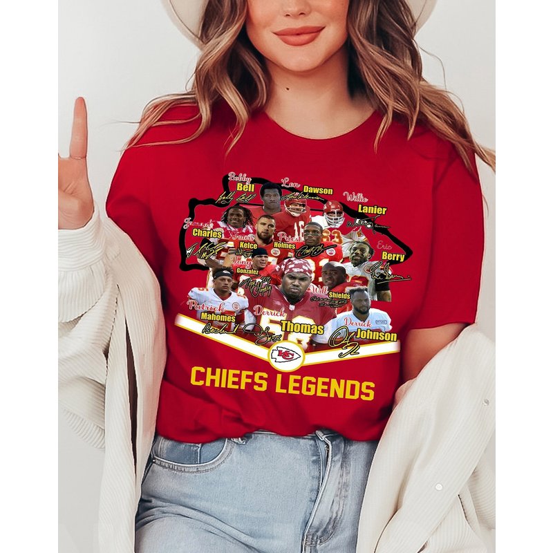 Football Legend Shirt, Football Shirt, Vintage Chiefs — T-shirts pour hommes