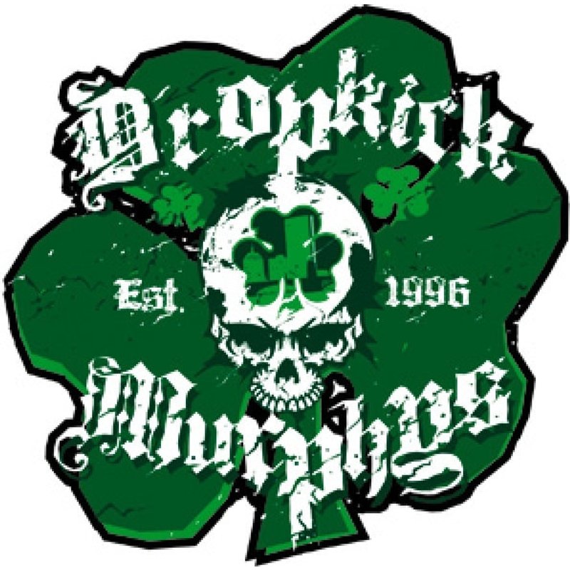 Dropkick Murphys Sham Skull Vinyl Sticker, Officially Licensed Band Merchandise, Celtic Punk Rock, Sticker — Autocollants et stickers