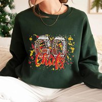 Go Chiefs Leopard Sweatshirt