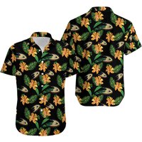 Anaheim Hockey Hawaiian Shirt, Anaheim Ducks Shirt — Chemises décontractées pour hommes