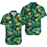 Alien Ufo Hawaiian Shirt, Alien Pattern Aloha Shirt