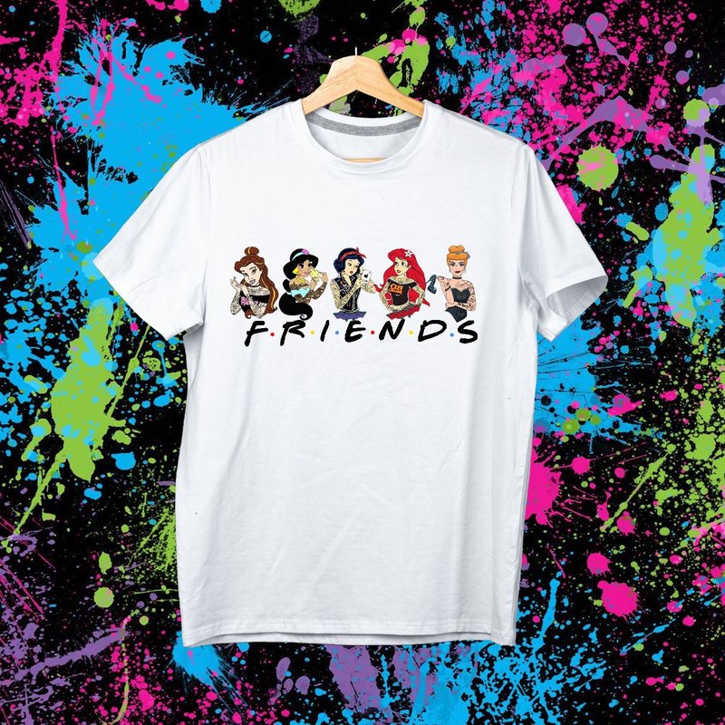 Tattoo Princess Friends T-shirt — T-shirts pour hommes