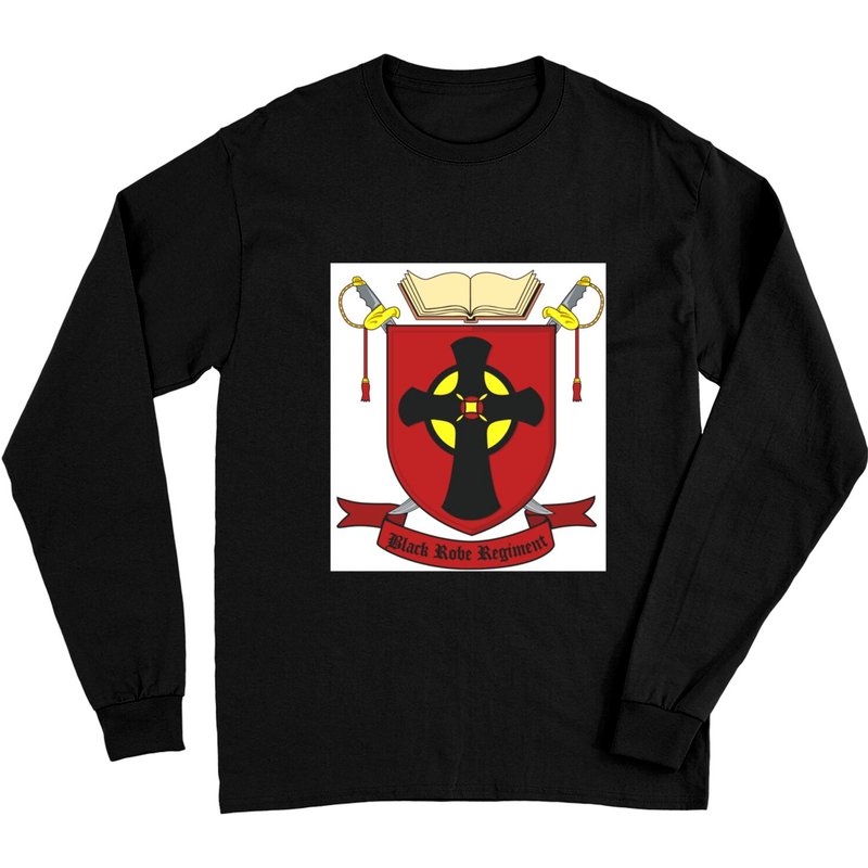 Black Robe Regiment Long Sleeves — T-shirts pour hommes