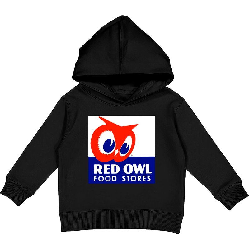 Red Owl Food Stores - Vintage Logo Kids Pullover Hoodies