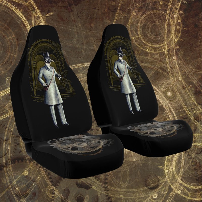 The Plague Doctor - Car Seat Covers — Housses de siège de voiture