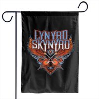 Lynyrd Skynyrd Eagle Guitars Garden Flags — Drapeaux décoratifs