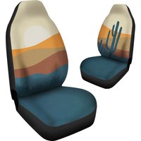 Boho Sun Desert Car Seat Covers