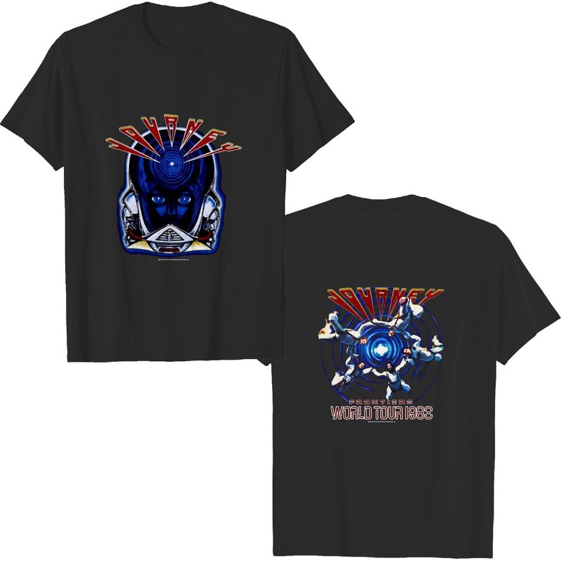 Vintage 1983 Journey Frontiers World Tour T-shirt, Journey Tour 50th Shirt