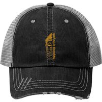 Happiness Is The Path Buddha Trucker Hats