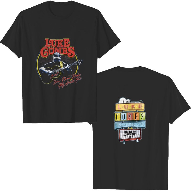 Luke Combs Guitar World Tour Shirt