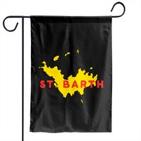 St. Barth Silhouette Garden Flags — Drapeaux décoratifs
