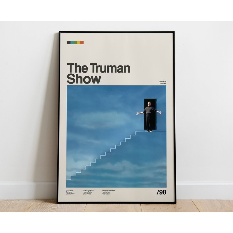 The Truman Show Poster Tv Show Poster — Posters & Prints