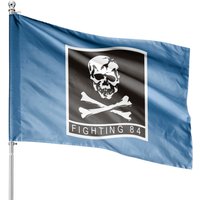 Vf-84 - Fighting 84 "jolly Rogers" Tribute House Flags — Decorative Flags
