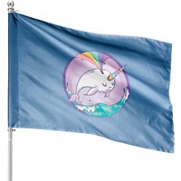 Magical Narwhal House Flags