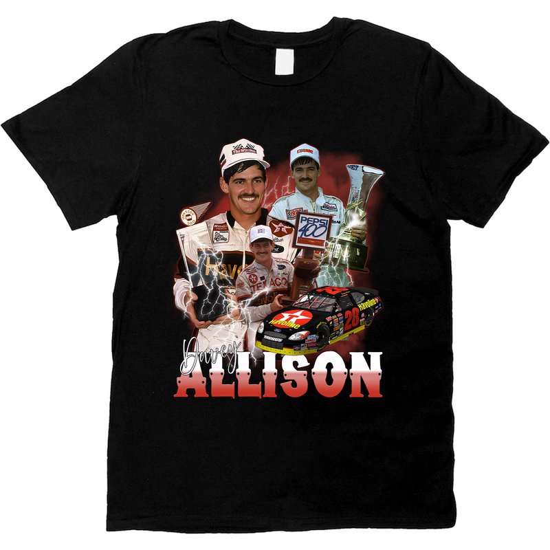 Racing Shirt, Davey Allison Shirt, 1992 Davey Allison Shirt — T-shirts pour hommes
