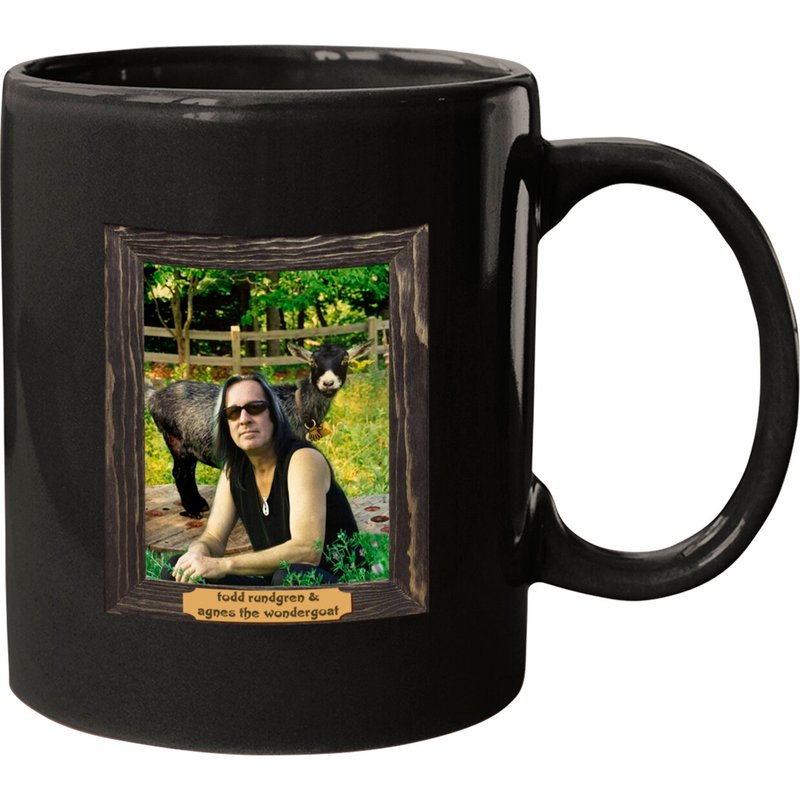 Todd Rundgren And Agnes The Wondergoat Mugs — Mugs & Tumblers