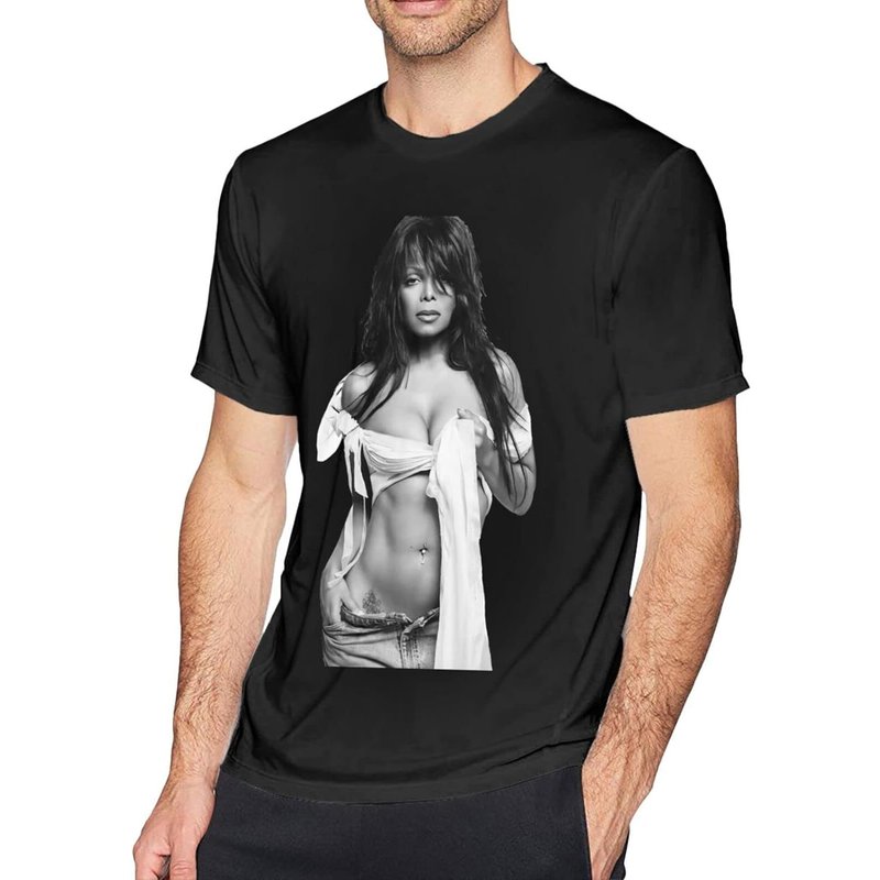 Janet Jackson T-shirt, Janet Jackson Singer Shirt — T-shirts pour hommes