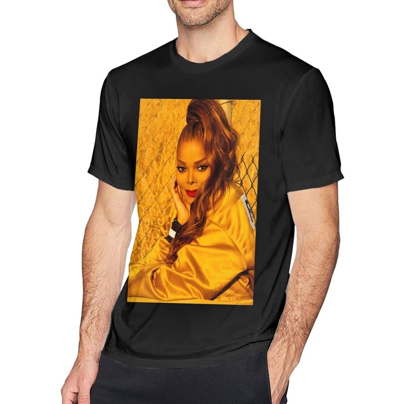 Janet Jackson T-shirt, Janet Jackson Singer Shirt — T-shirts pour hommes