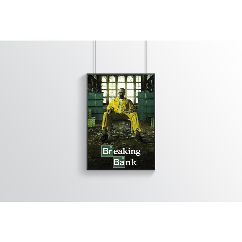 Breaking Bad Vintage Movie Poster — Affiches et impressions