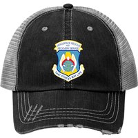 Aerospace Rescue And Recovery Service Print Trucker Hats