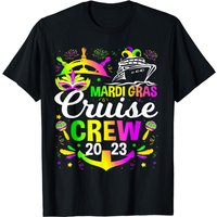 Mardi Gras Cruise Crew 2023 Cruising Festival Party T-shirt