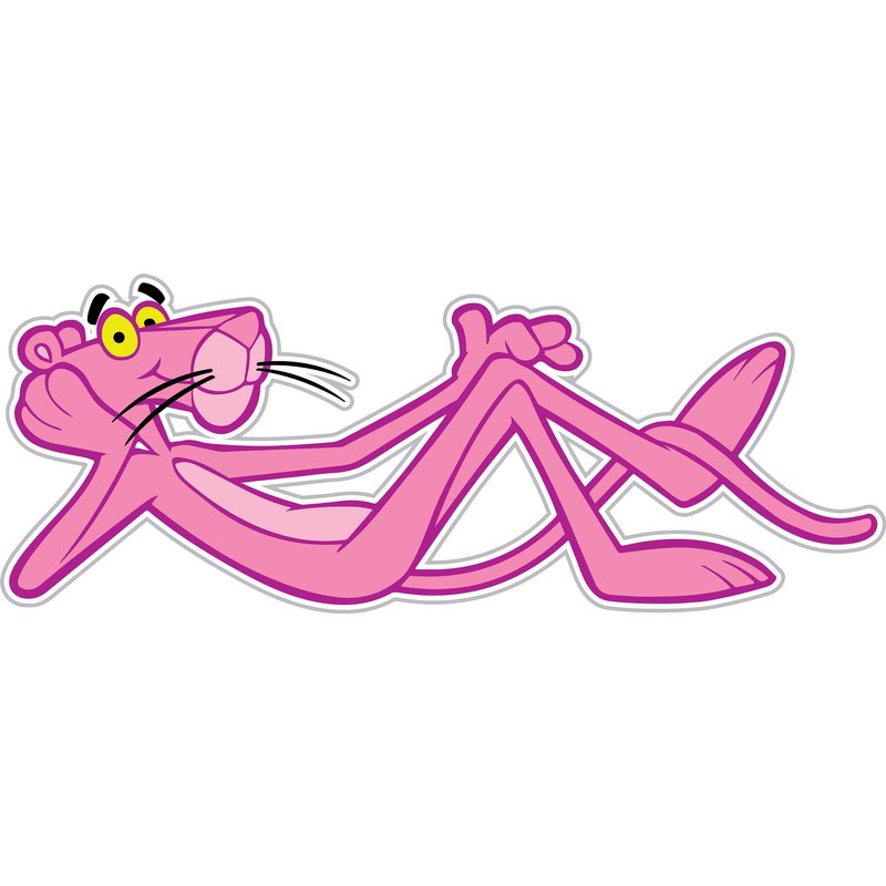 Pink Panther Sticker / Vinyl Decal — Autocollants et stickers