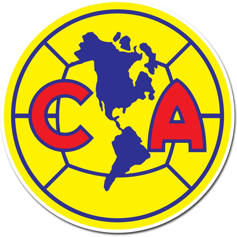Club America Futbol Club Logo Sticker — Autocollants et stickers