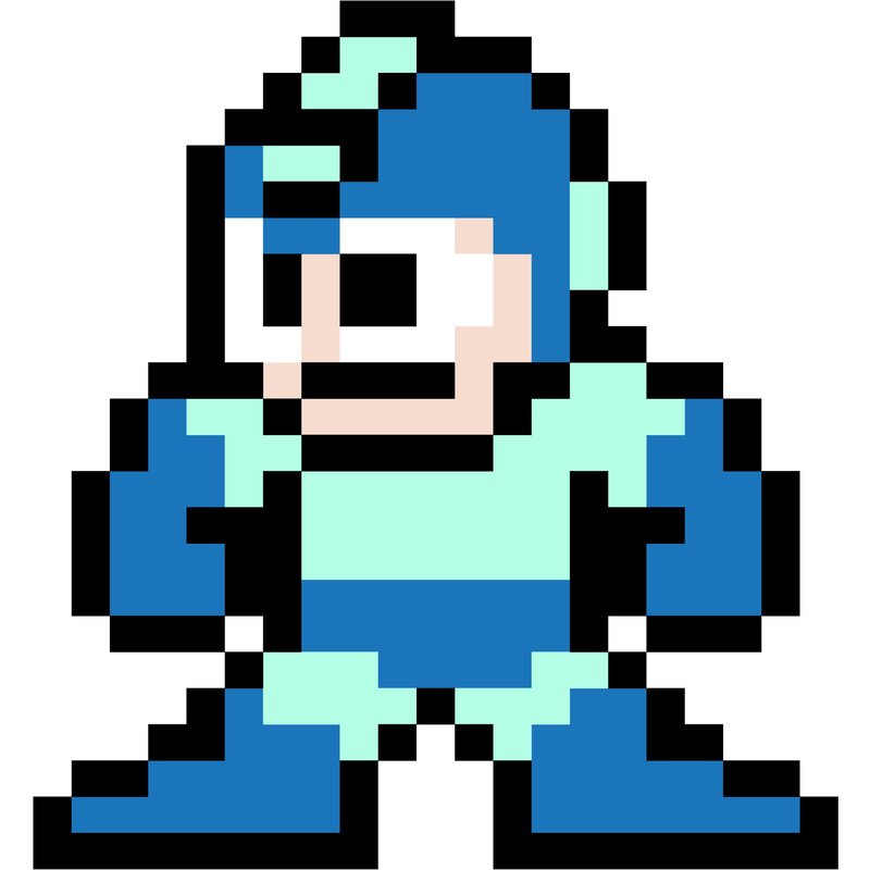Mega Man 8 Bit Sticker /megaman Nintendo Nes Vinyl Decal 10 Sizes!! — Autocollants et stickers