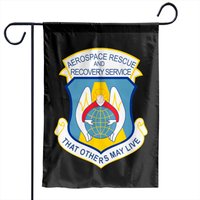 Aerospace Rescue And Recovery Service Garden Flags — Decorative Flags