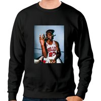Michael Jordan 3 Peat Cigar Sweatshirts — Mens Hoodies