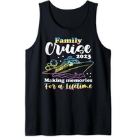 Family Cruise Ship 2023 Making Memories For A Lifetime Tank Top