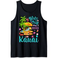 Girls Trip 2023 Beach Vacation Hawaii Kauai Beach Tank Top — T-shirts pour hommes